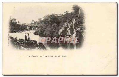 La Creuse — Os banhos de G. Sand — L. Pougat, fot. 4411