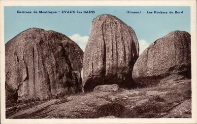 Environs de Montluçon - EVAUX les BAINS (Creuse) - Les Rochers de Bord - Coll. Blondet