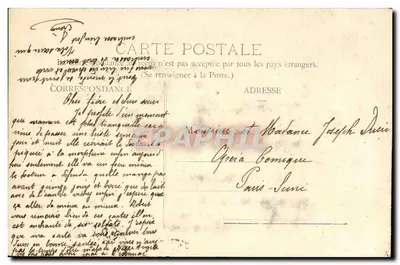 Dijon - De Kerk van Sint-Michaël — uitzicht op de voorgevel — uitgever Juncé — Achterkant
