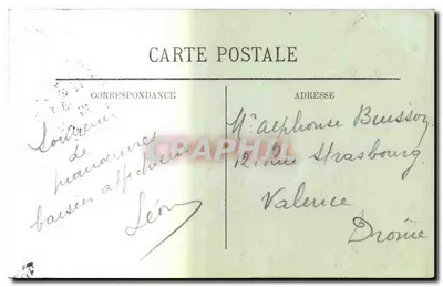 Dijon — A Praça Darcy — LL. n°50 — Verso