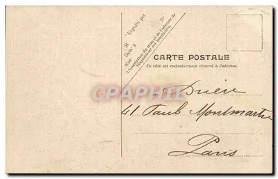 Dieppe — Kasyno i Stare Zamczysko — V. P. Dardel — Rewers