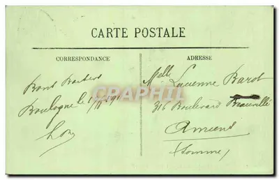 Boulogne-sur-Mer — A Igreja Nossa Senhora — LL. — n°14 — Verso