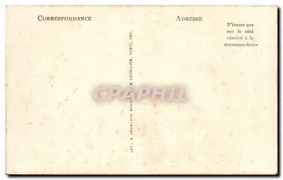 Bordeaux — Rue Vital-Carles — LL — Verso