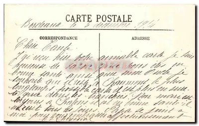 Bordeaux — A Igreja de São Miguel — Selecta, n°137 — Verso