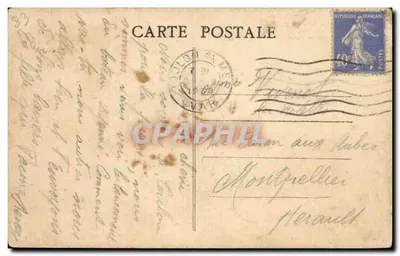 Anse de Magaud — Toulon, Côte d'Azur — onbekende uitgever, n° 69 — Achterkant