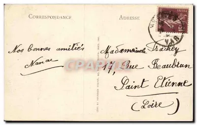 Hyères - Avenida Beauregard e Grand Hôtel des Palmiers - LL. — Verso