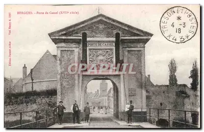 Bergues - Porta de Cassel (século XVI) — Edição Nanny A. 1816