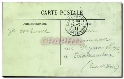 Angoulême — A Catedral — LL — Verso