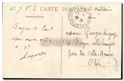 Monumento a las víctimas del asedio de Toul — Avenue Victor-Hugo — Toul Pittoresque, editores Toul, n°149 — Reverso