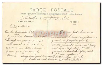 Versailles (Brianteon) — Carro do Sacramento de Carlos X — Auguste, n° 171 — Verso