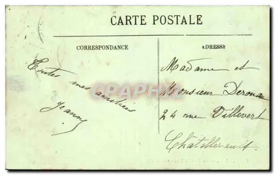 Tours — Le Théâtre Municipal — LEROI, n°198 — Rewers