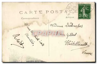 Pargny-sur-Saulx — Igreja destruída pelo exército do Kronprinz — Imp. Baudinière, Nanterre - Visée Paris N° 276 — Verso