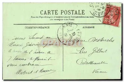PierreFonds — Zamek i jezioro — LL. — Rewers