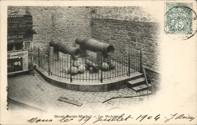Mont Saint-Michel — Les Michelettes — B. F. Paris, n° 1904