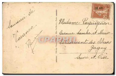 Chambord — Zamek — Strona południowa — wydawnictwo Harmignies, nr 9 — Rewers