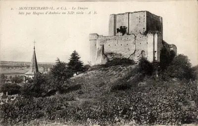 Montrichard (Loire-et-Loire) — O Donjon — A.B.