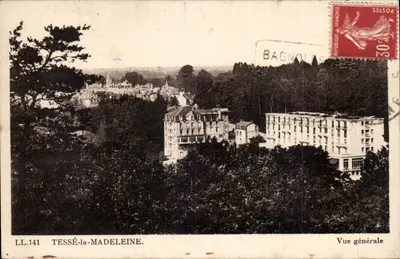 Tessé-la-Madeleine — Vista geral — LL.141 — Editor: C.M. dos Arts Photogénicos