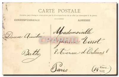 Paris - Lago Daumesnil: Sob a Gruta — Processos C. Jeanette, n°37 — Verso