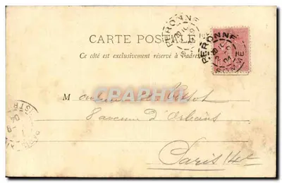 Péronne - Promenade du Quinconce — Paul Sotil, wydawca, nr 104 — Rewers