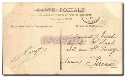 Parigi — Arène della Rue Monge — P. Marmuse, n° 216 — Verso