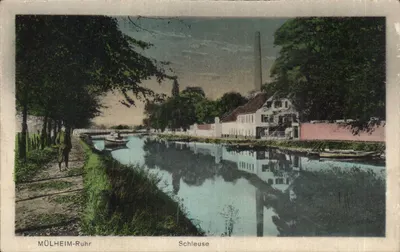 Mülheim-Ruhr — Cadeia de água — Verlag Gebüider Moosten, Essen