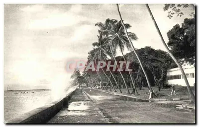 Guinéia Francesa : O Boulevard Lagunaire em Conakry — (Cl. Pep's)