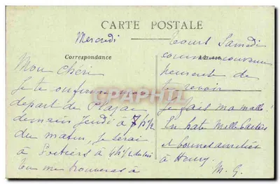 Brantôme — Mostek — Cliché R. Lacroix — Rewers