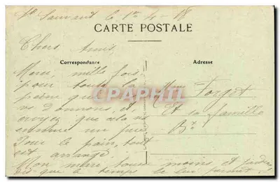 COGNAC — Castelo François-1er — Antiga Sala dos Guardas — Chais Otard Dupuy & C° — Verso