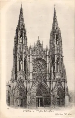 Rouen — A Igreja de São Ouen — Collections ND Phot