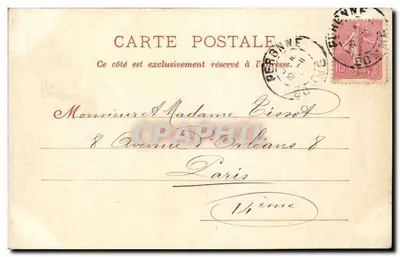 Os restos do Castelo de Applaincourt — A Picardie illustrée — n° 2603 — Verso