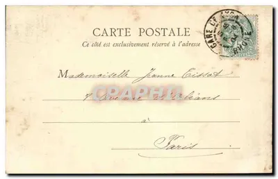 Lyon — Place de la République — B. F., Paris, n° 705 — Verso