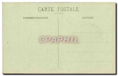 Guingamp — Wzornik renesansowy w dziedzinie domu, Place du Centre — wydawca E. Homont, n° 6352 — Rewers