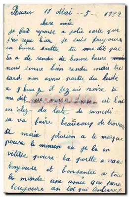 Vaas (Sarthe) — Castelo do Petit Perray — n°2472 — Verso