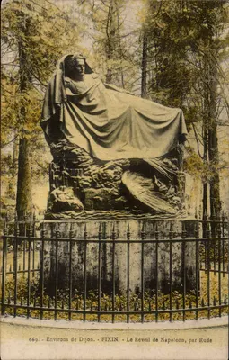 O Réveil de Napoléon, de Rude — Environs de Dijon — FIXIN — n° 669