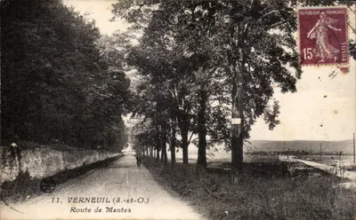 Verneuil (S.-et-O.) — Estrada de Mantes — Fototipia 'L'Abeille' Paris