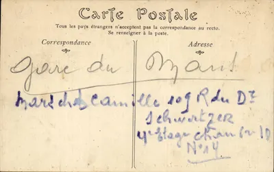 Le Mans — Gara — L. Jóniaux, Le Mans — Rewers