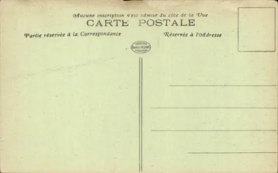 Vittel — Hotel Termalny — Henriot, wyd., 7, Rue de la Gare — Rewers