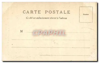La Rochelle — Wieża Czterech Sierżantów i ulica na murach — IMP WETTENWALD FRÈRES, BORDEAUX — Rewers