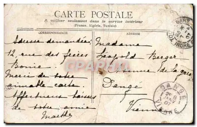 Dieppe - O Cassino e a Praia — Staero, Paris — Verso