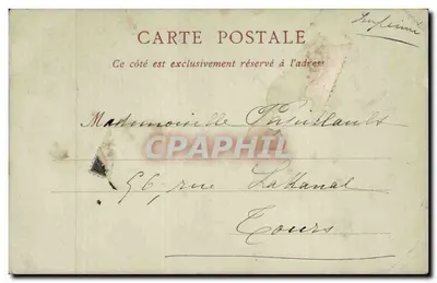 Dieppe — O Casino e o Velho Castelo — ND Pbot — Verso