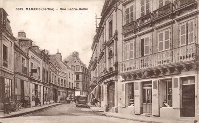 Mamers (Sarthe) — Rue Ledru-Rollin — editor: imp. P. Bouteau, n° 5339