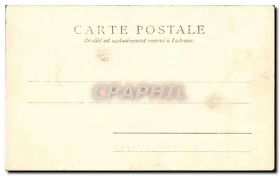 Dolmen do Cist-Vean em Bretteville perto de Cherbourg — editor Paris NE, n° 33271 — Verso