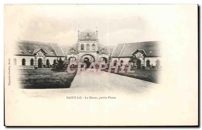 SAINT-LO - Le Haras, parte Oeste — Papeterie Cordier, St-Lô