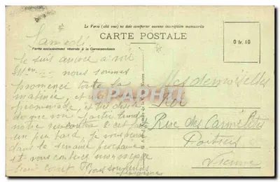 La Rochelle — Kąt plaży — Wydawca: G. Albibiot, Francja, nr 32 — Rewers