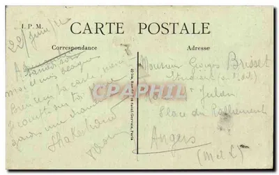 Château de Bonnétabelle — La Sarthe — Wyd. Richard, Bonnétabelle — Rewers