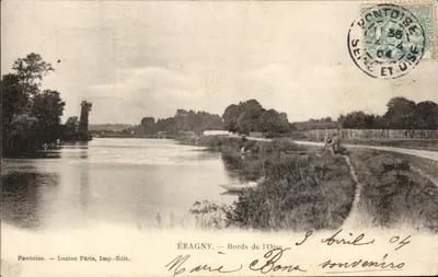 Éragny — Margens do rio Oise — Lucien Paris, Imp.-Edit.