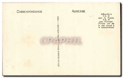 Sens - Hôtel de Ville - Salle des Mariages - L.L. n°51 — Rewers