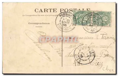 Pornichet (L.-Inf.) - Algemene uitzicht op de strand — Fototypie Vassellier, Nantes, n°1285 — Achterkant