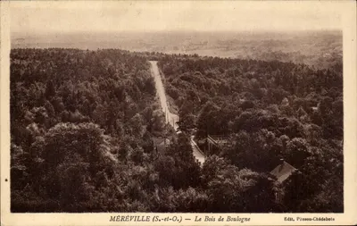 Méréville (S.-et-O.) — O Bois de Boulogne — Edit. Piisson-Chédebois