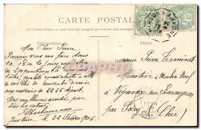 SIGNY-L'ABBAYE (Ardennes) — La Fosse-au-Mortier — Wilmaut, fot. Bethel — Verso